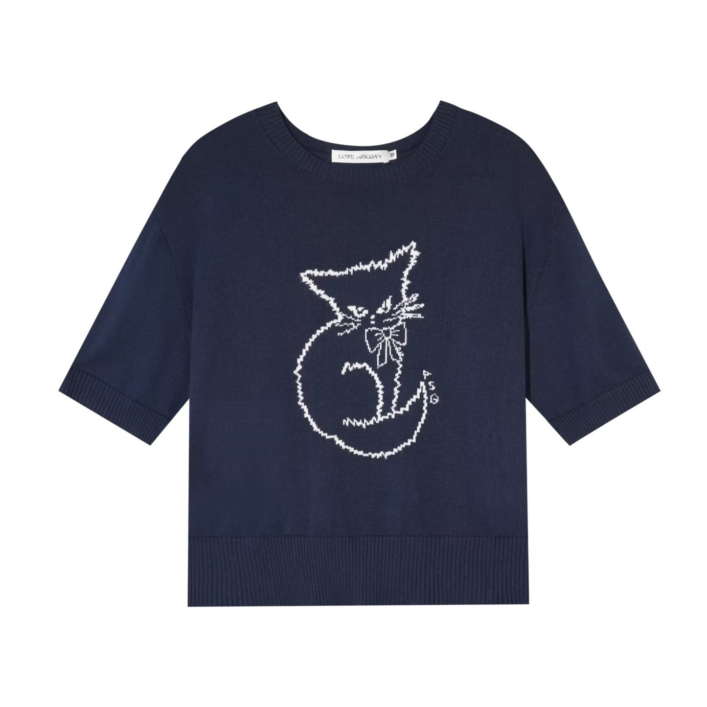 Completo camicia a quadri con orlo grezzo