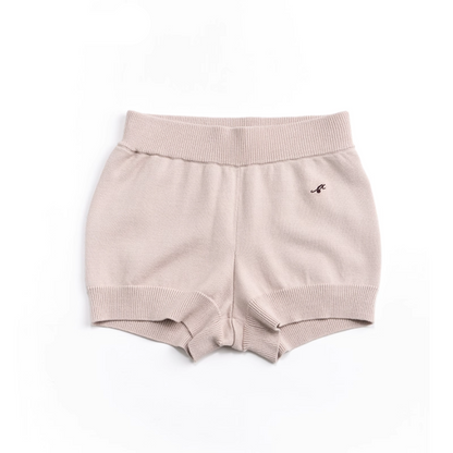 Cherry Embroidery Half-Zip Top Set