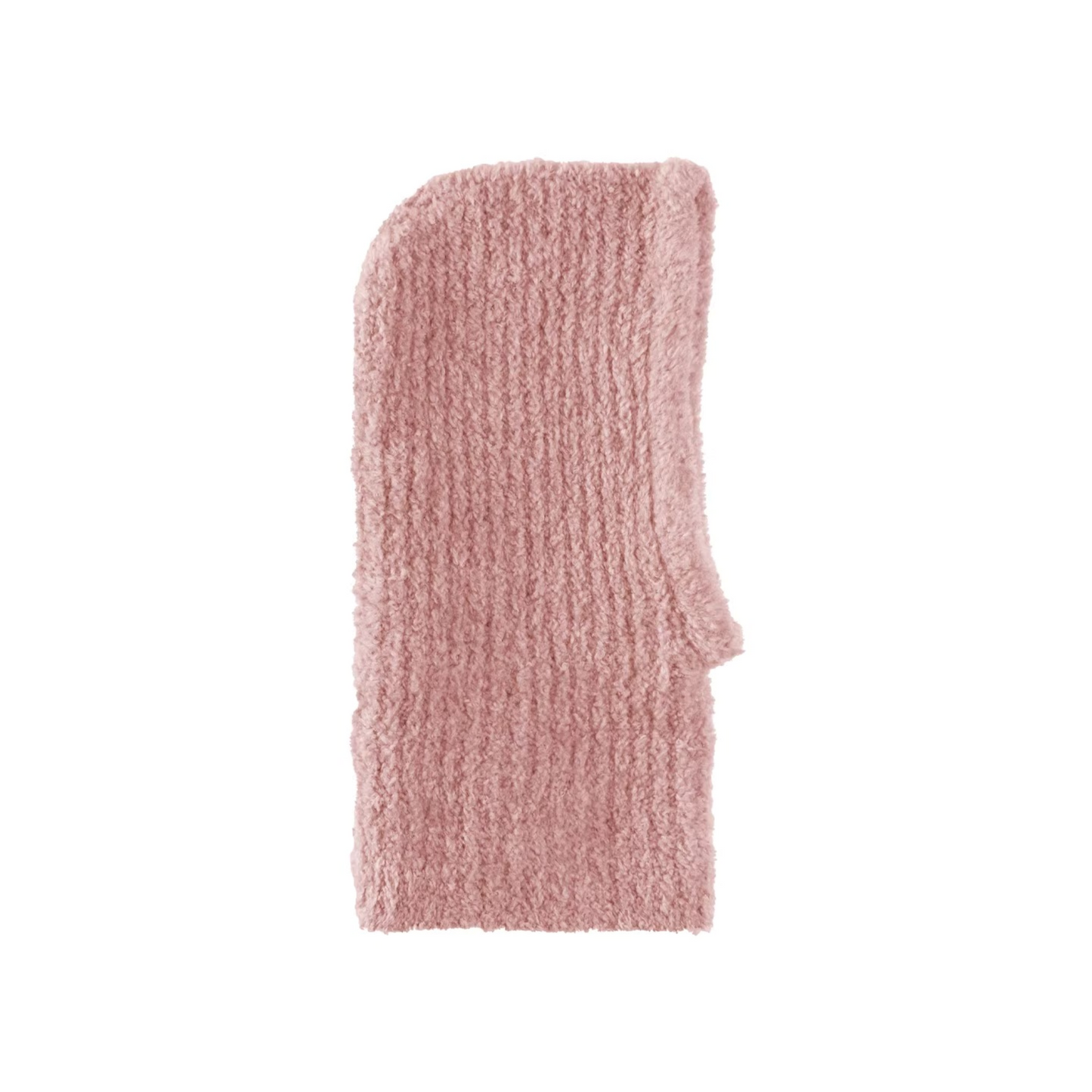 Curly Knit Wool Balaclava