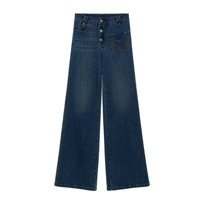 Vintage Ripped Denim Pants