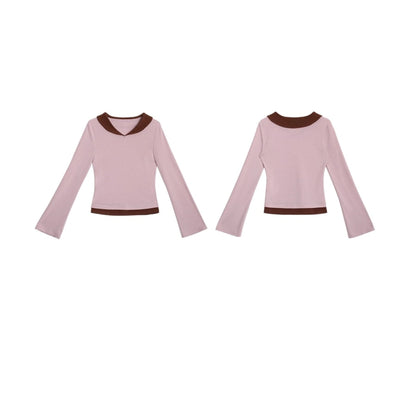 Glutinous Cinnamon Tea Powder Slim Knitwear