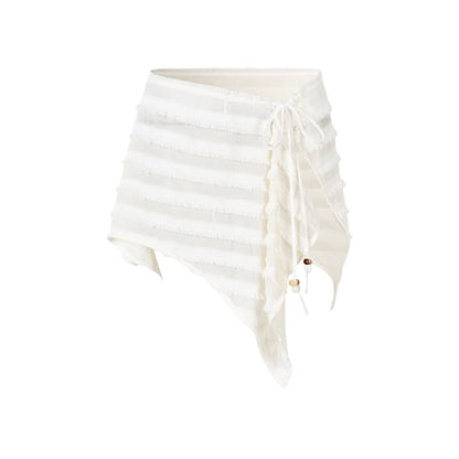 Bead-Embellished Wide-Leg Jeans