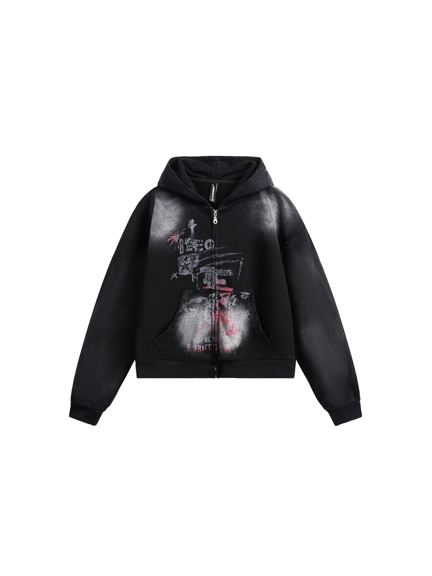 Vintage Washed Hoodie Sweatshirt