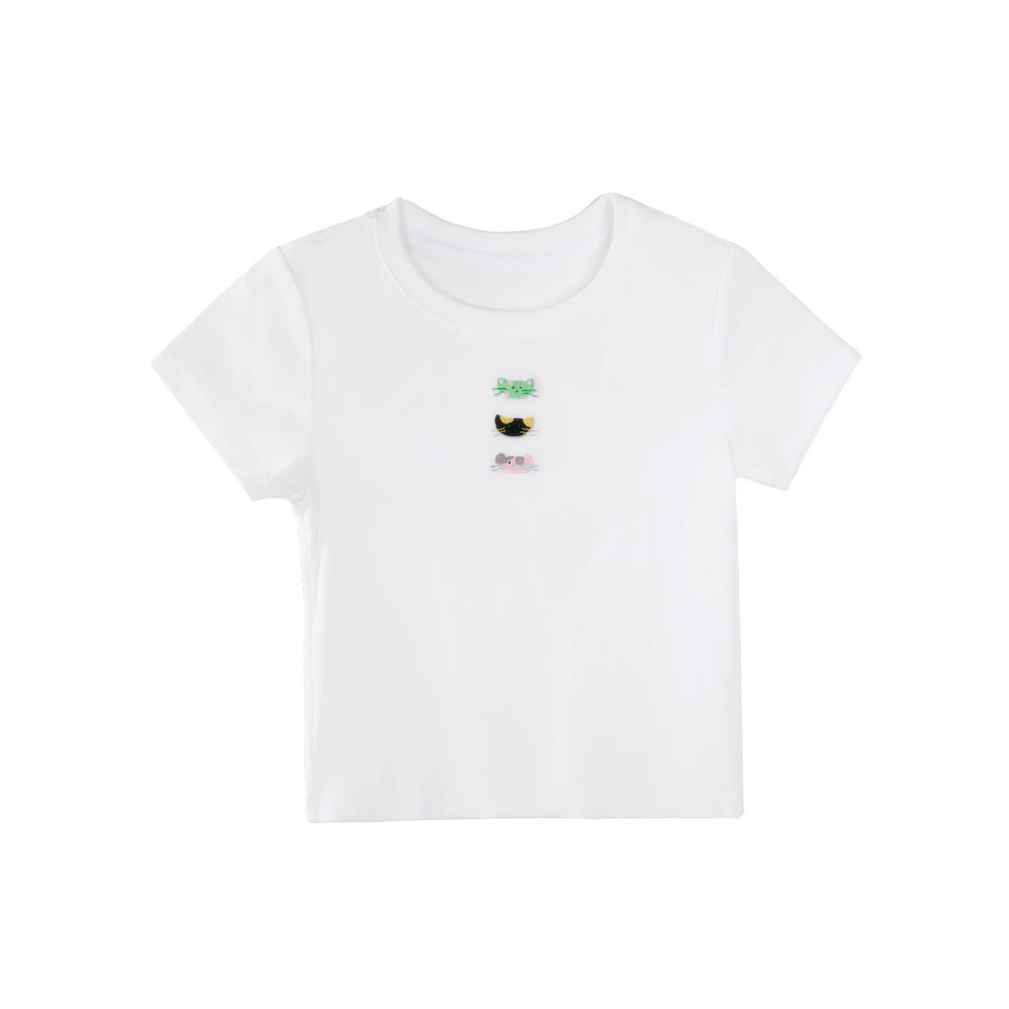 Embroidered Summer Slim Top