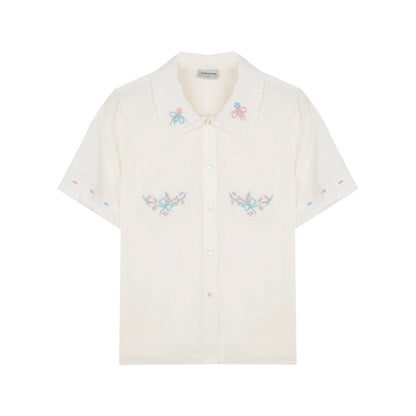 White Shirt Skirt Set-Up