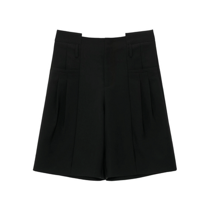 Stretch Twill Drape Shorts