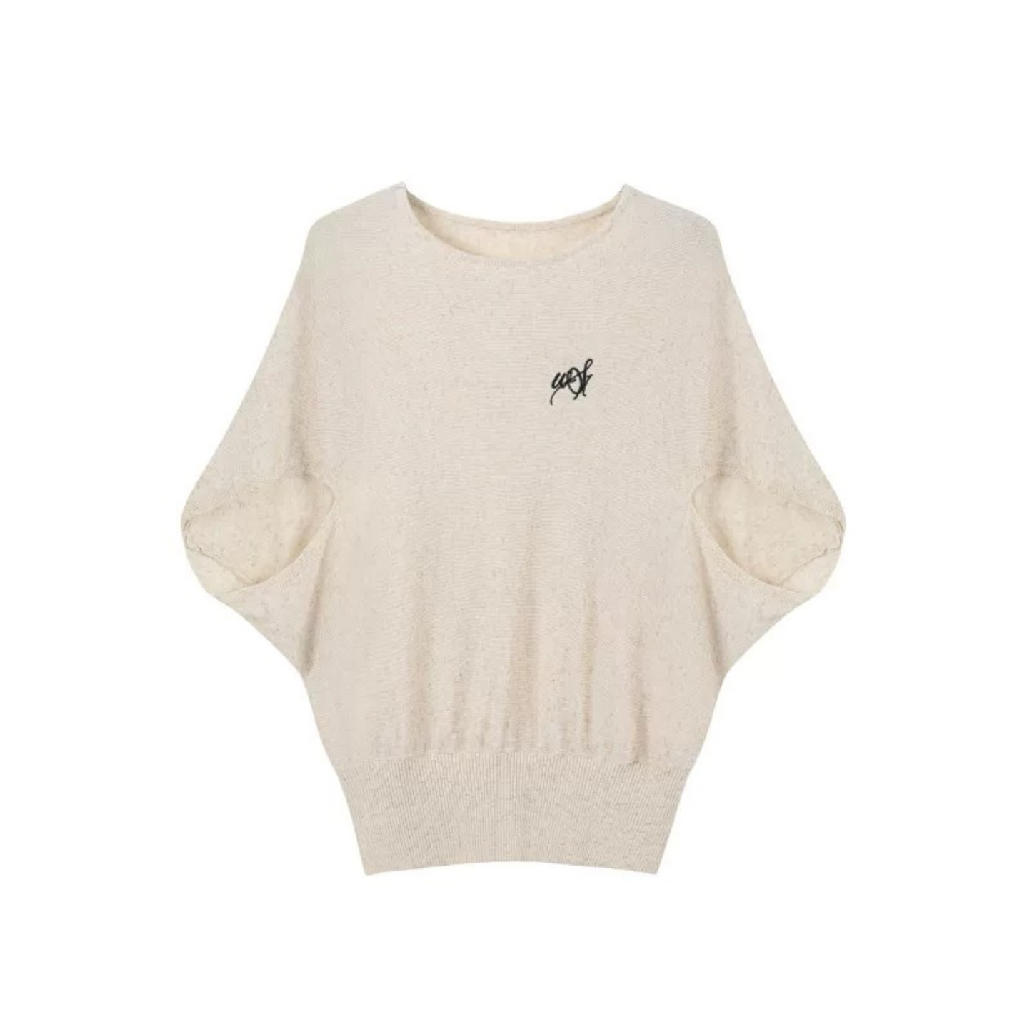 Completo top in maglia, gonna e catena