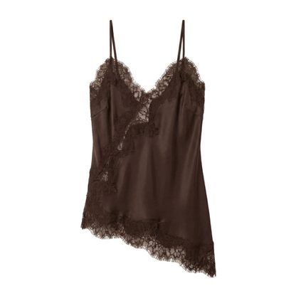 Satin Lace Short Camisole