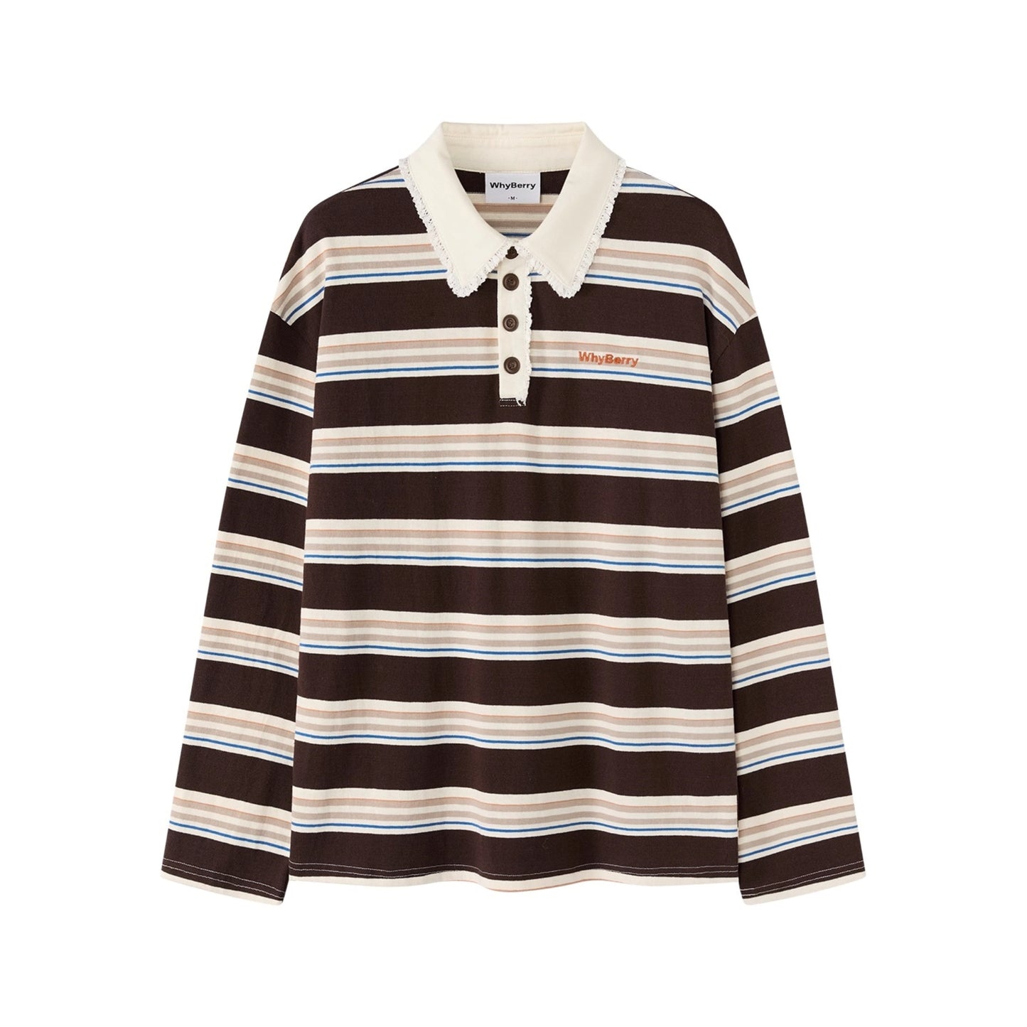 Vintage Striped Polo Shirt
