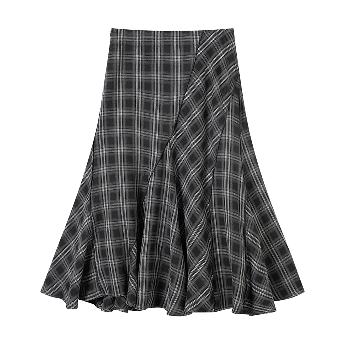 Slimming Fashion Plaid Skirt