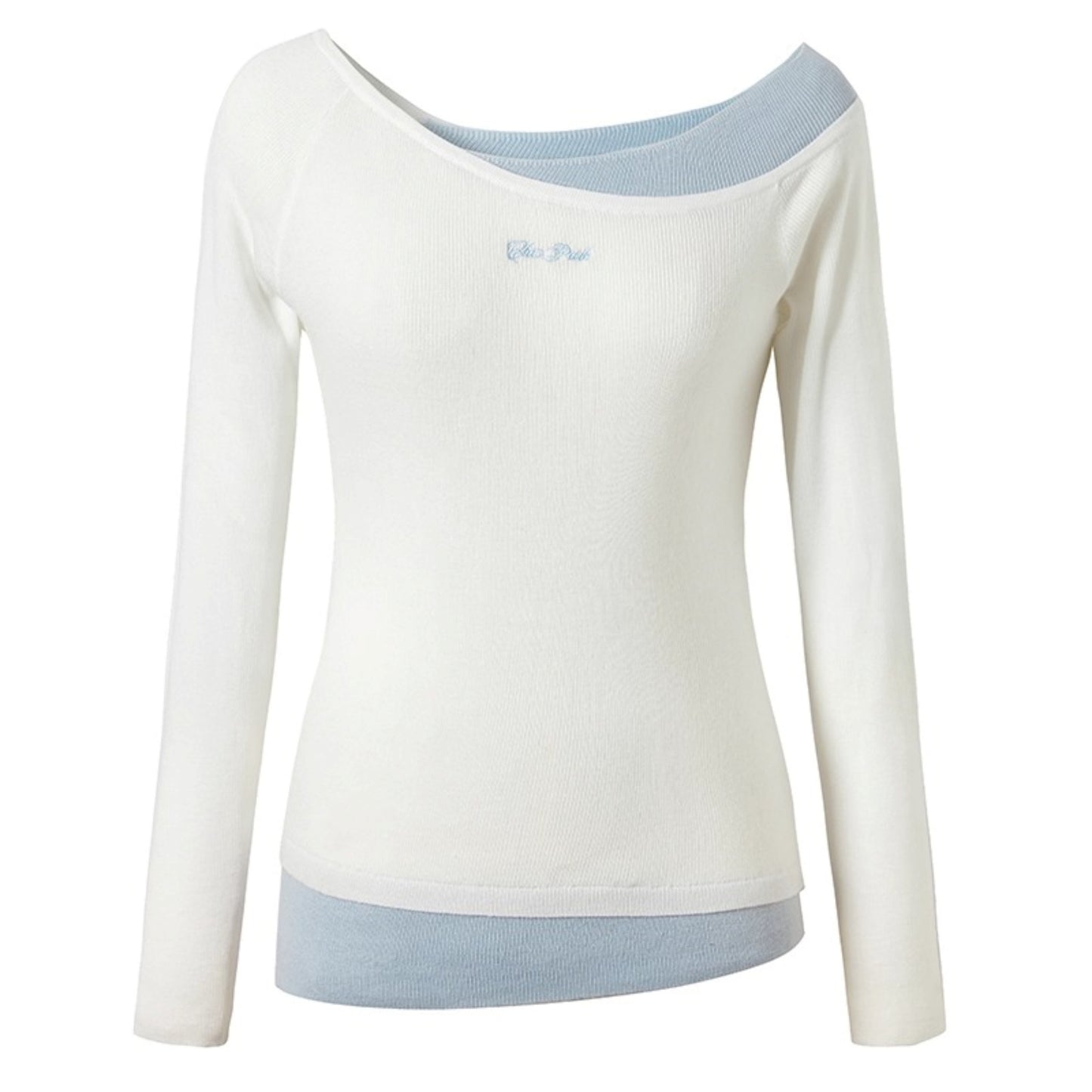 Gentle Embroidery Knitted Sweater