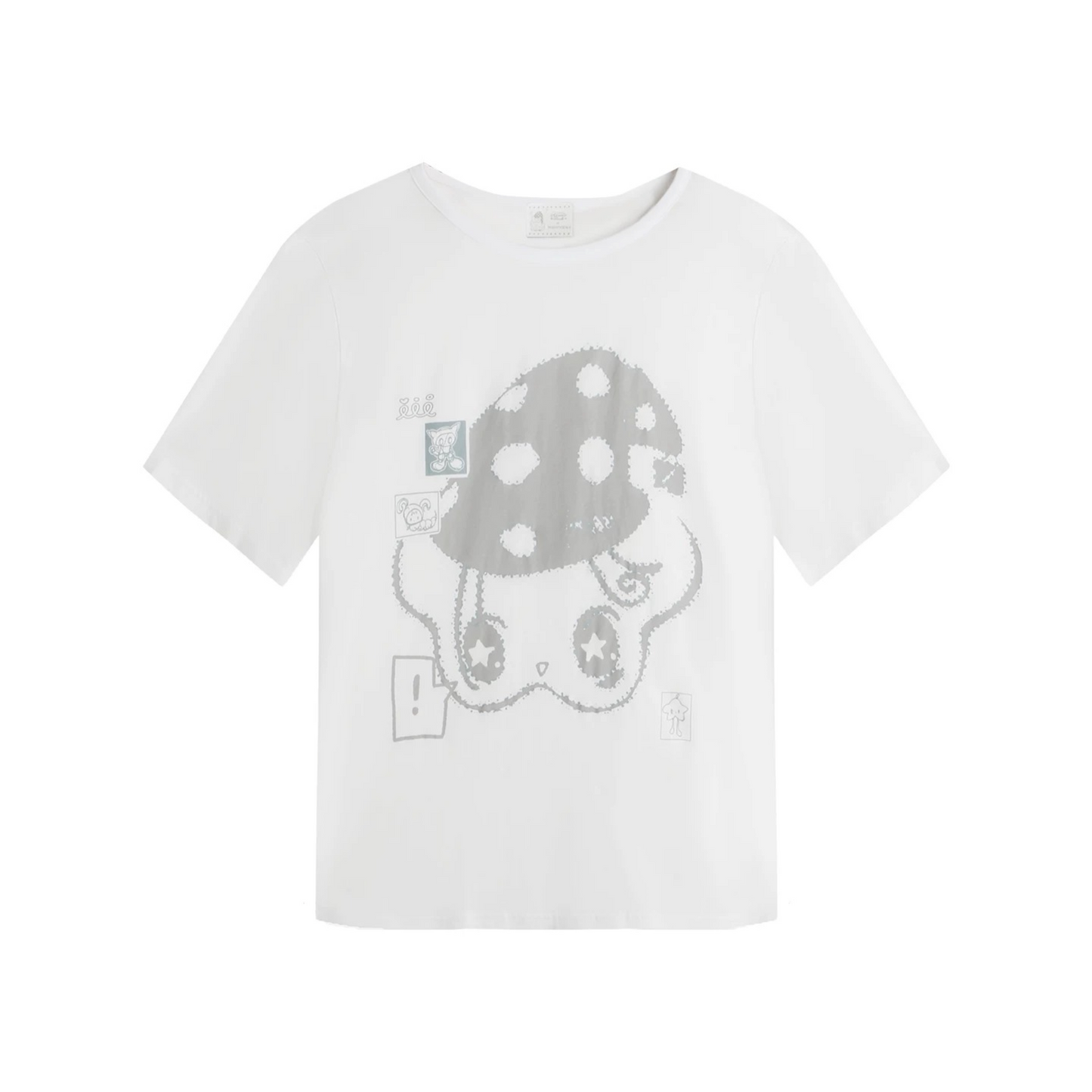 Starwii blusa oversize stampata