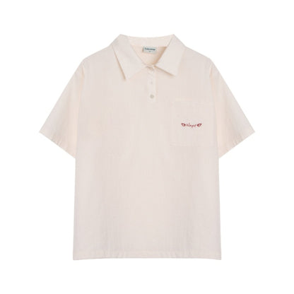 Summer Loose Polo Shirt