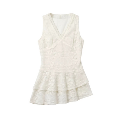 Lace V-Neck Halter Top