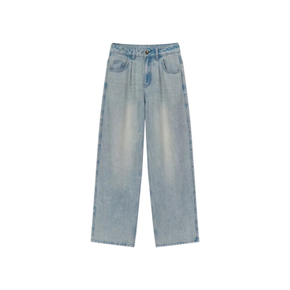 Jeans vintage in lyocell lavato