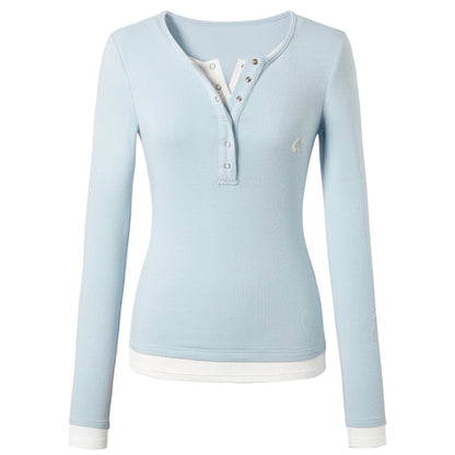 Knitted Long Sleeve T-Shirt