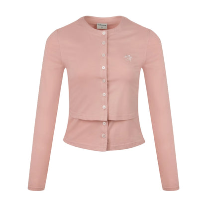 Layered Knitted Cardigan