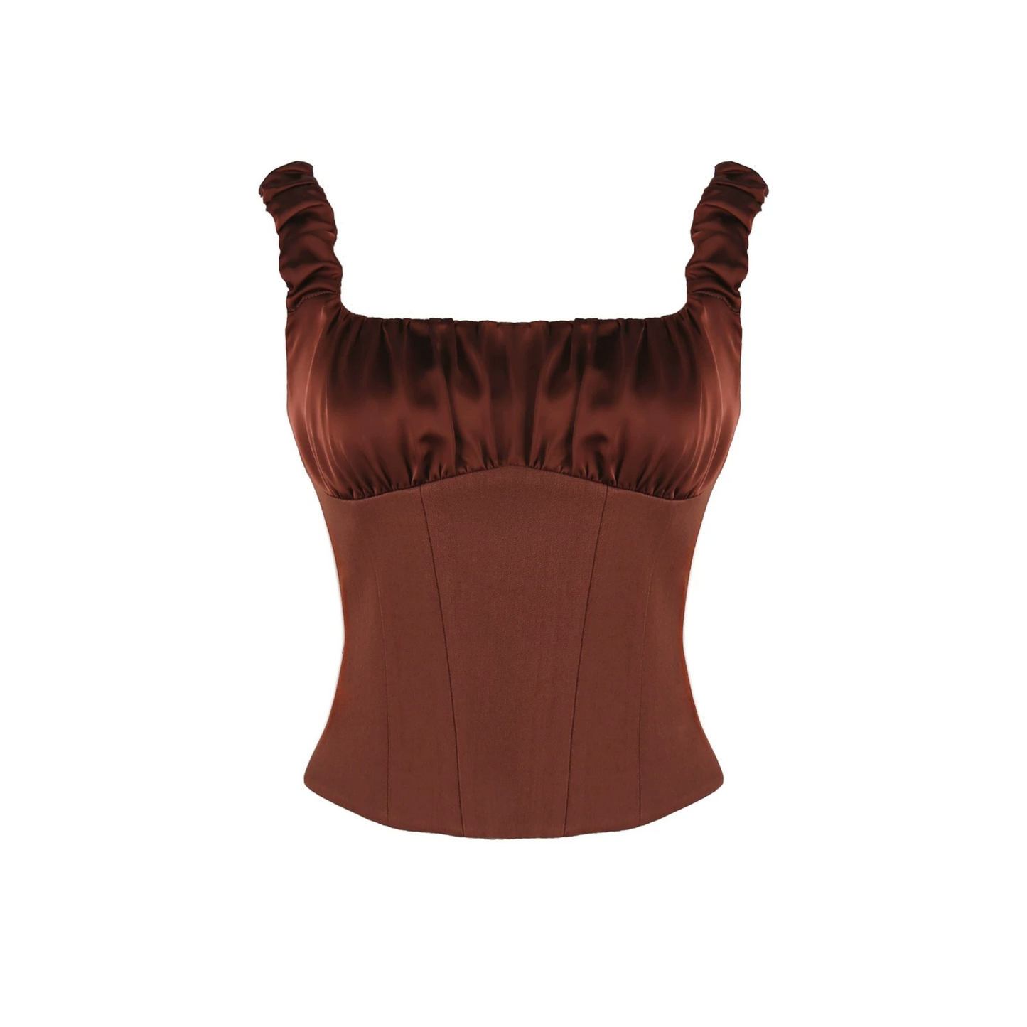 Daffodil Striped Blouse Vest Set-Up