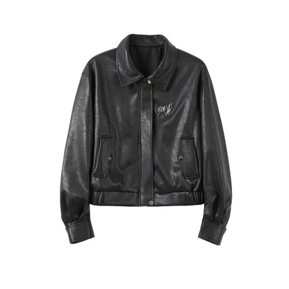 Black Leather Jacket Set-Up