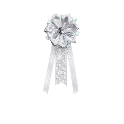 Original Handmade Lily Ribbon Brooch