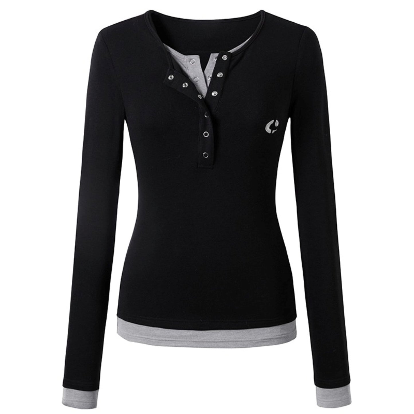 Knitted Long Sleeve T-Shirt