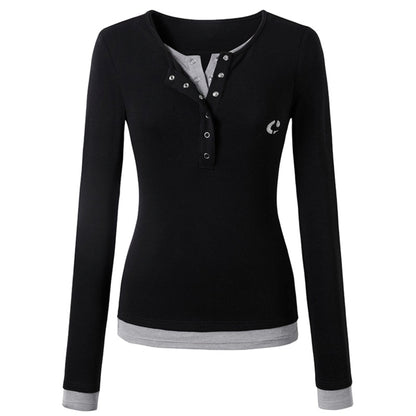 Knitted Long Sleeve T-Shirt