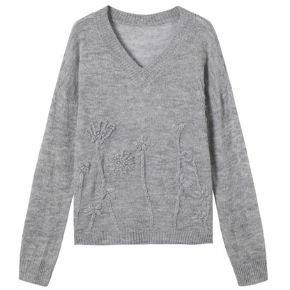 Cut-Out Knitted Sweater