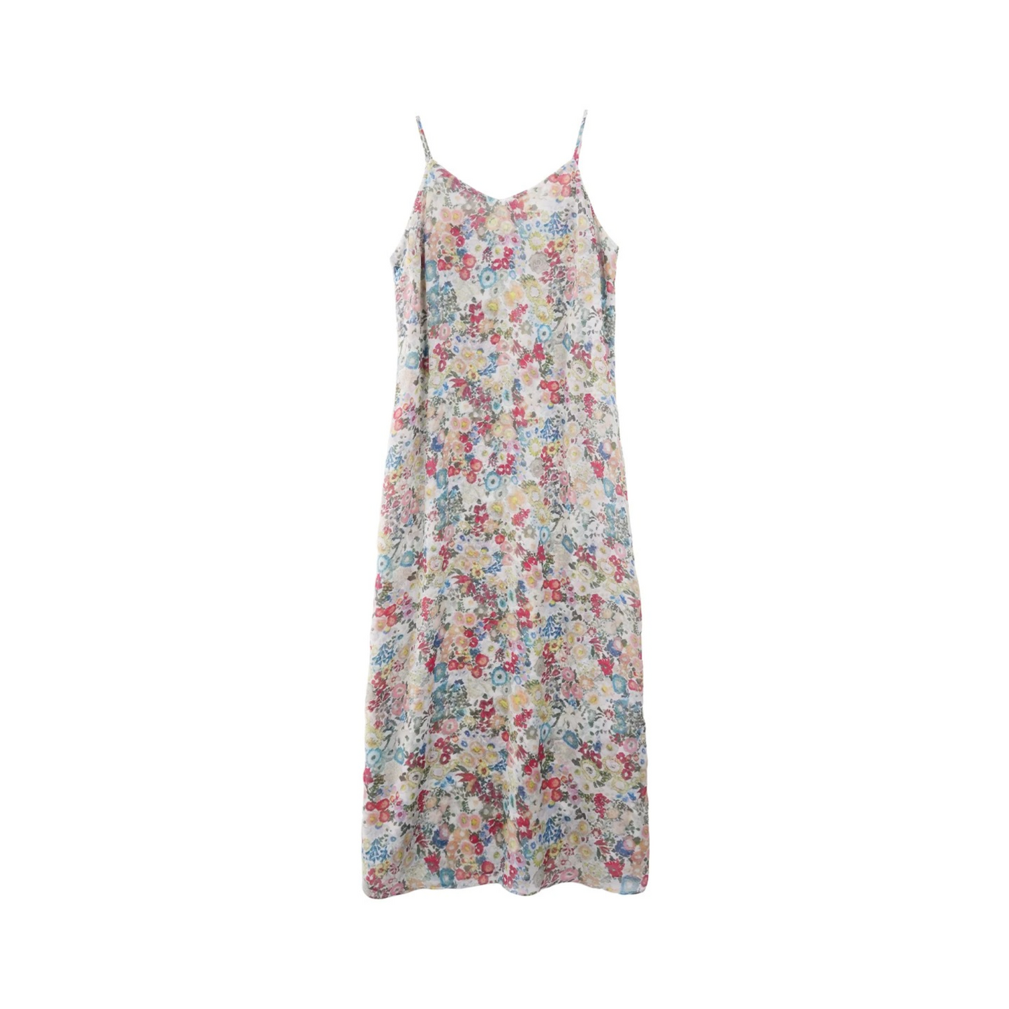 Floral Slip Suspender Dress