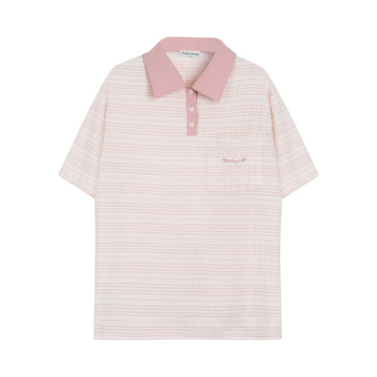 Summer Loose Polo Shirt