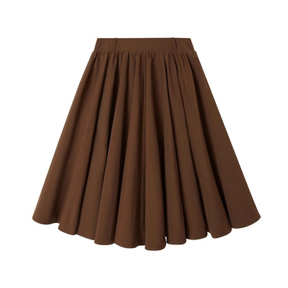 Three-Dimensional Pleated Skirt