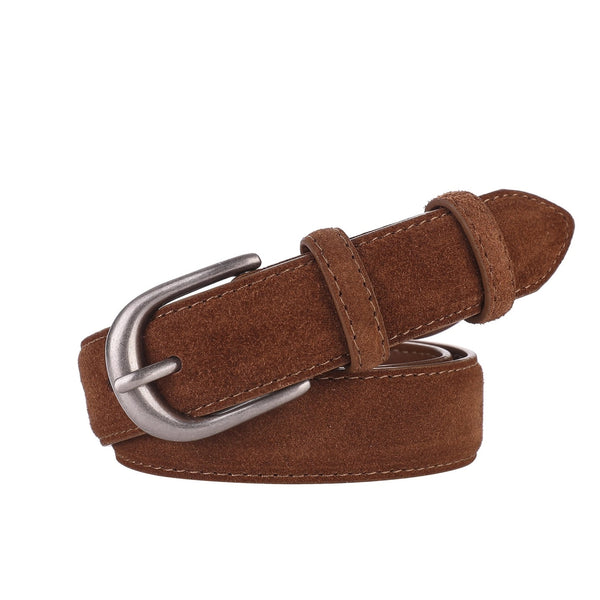 Premium Silver Buckle Belt