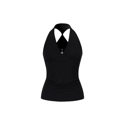 Starfish Pendant Halter Top