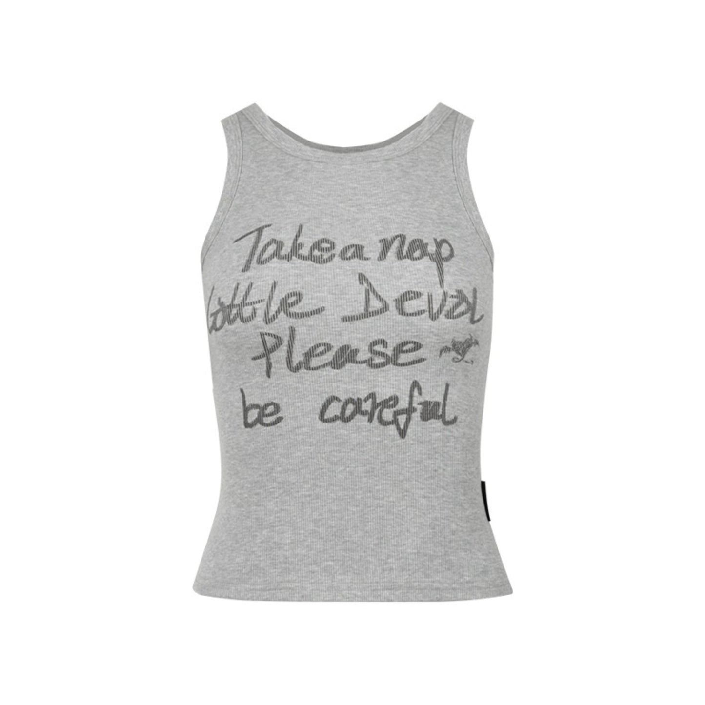 Monogram Racer Tank Top