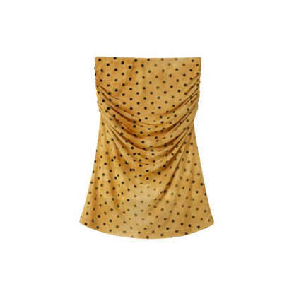 Puff Mesh Cami & Polka Skirt Set-Up