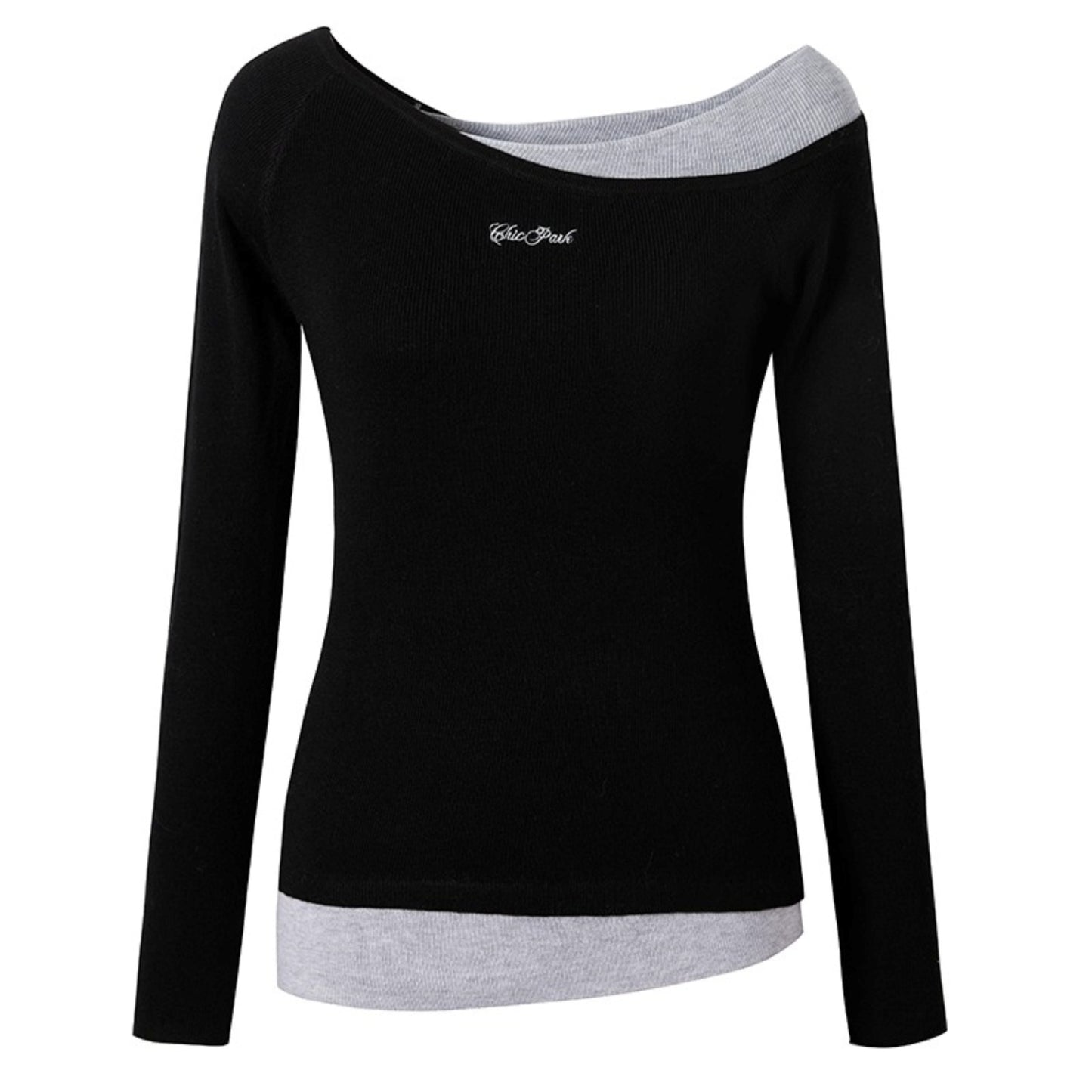 Gentle Embroidery Knitted Sweater