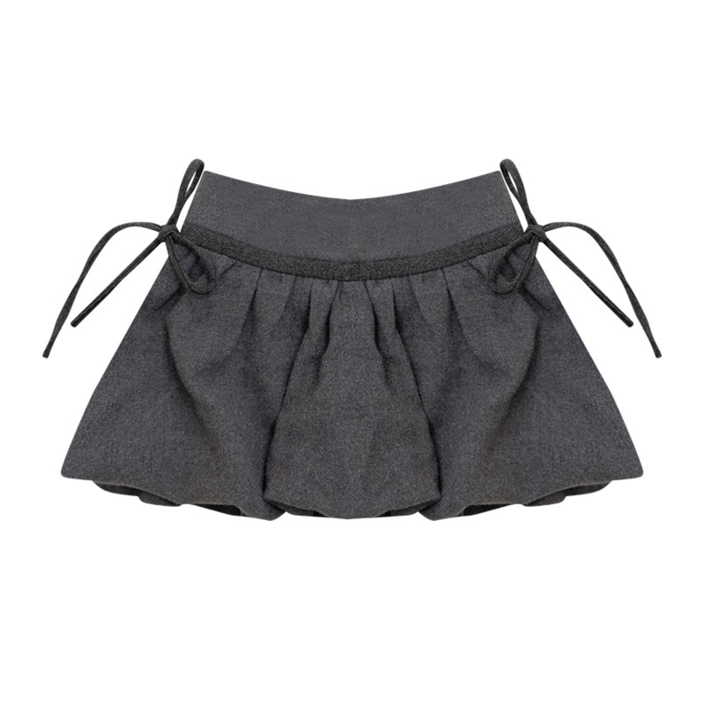 Autumn High-Waisted Woolen A-Line Skirt