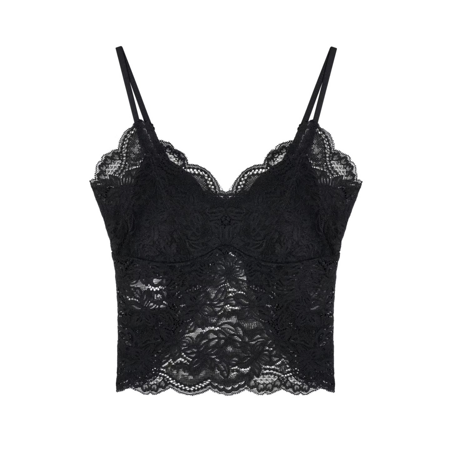 Lace Patchwork Camisole Vest