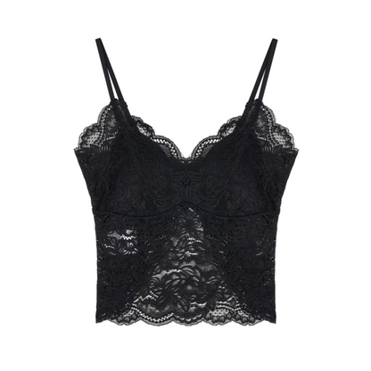 Lace Patchwork Camisole Vest