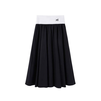 Knitted Ribbed Skirt Set-Up