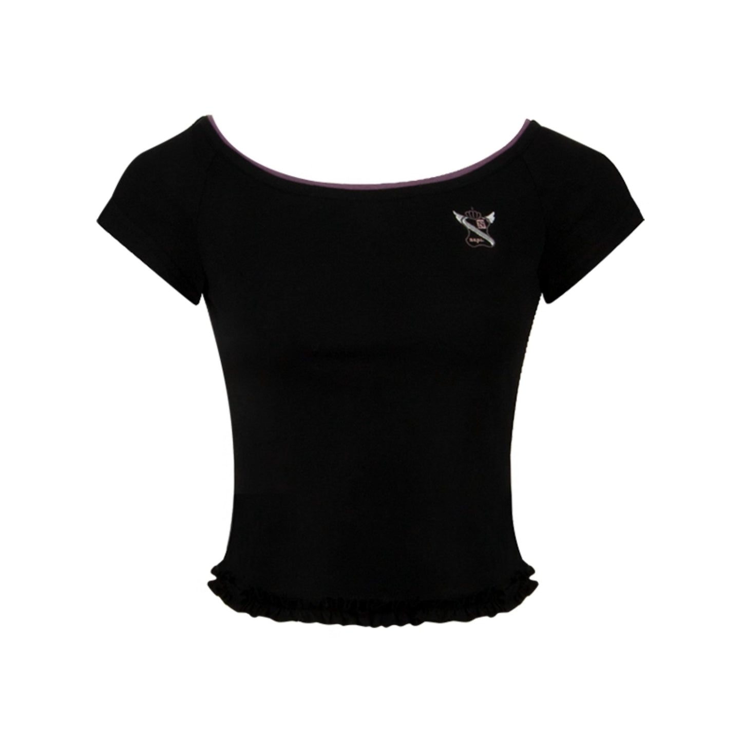 Nap Embroidery Short Sleeve T-Shirt