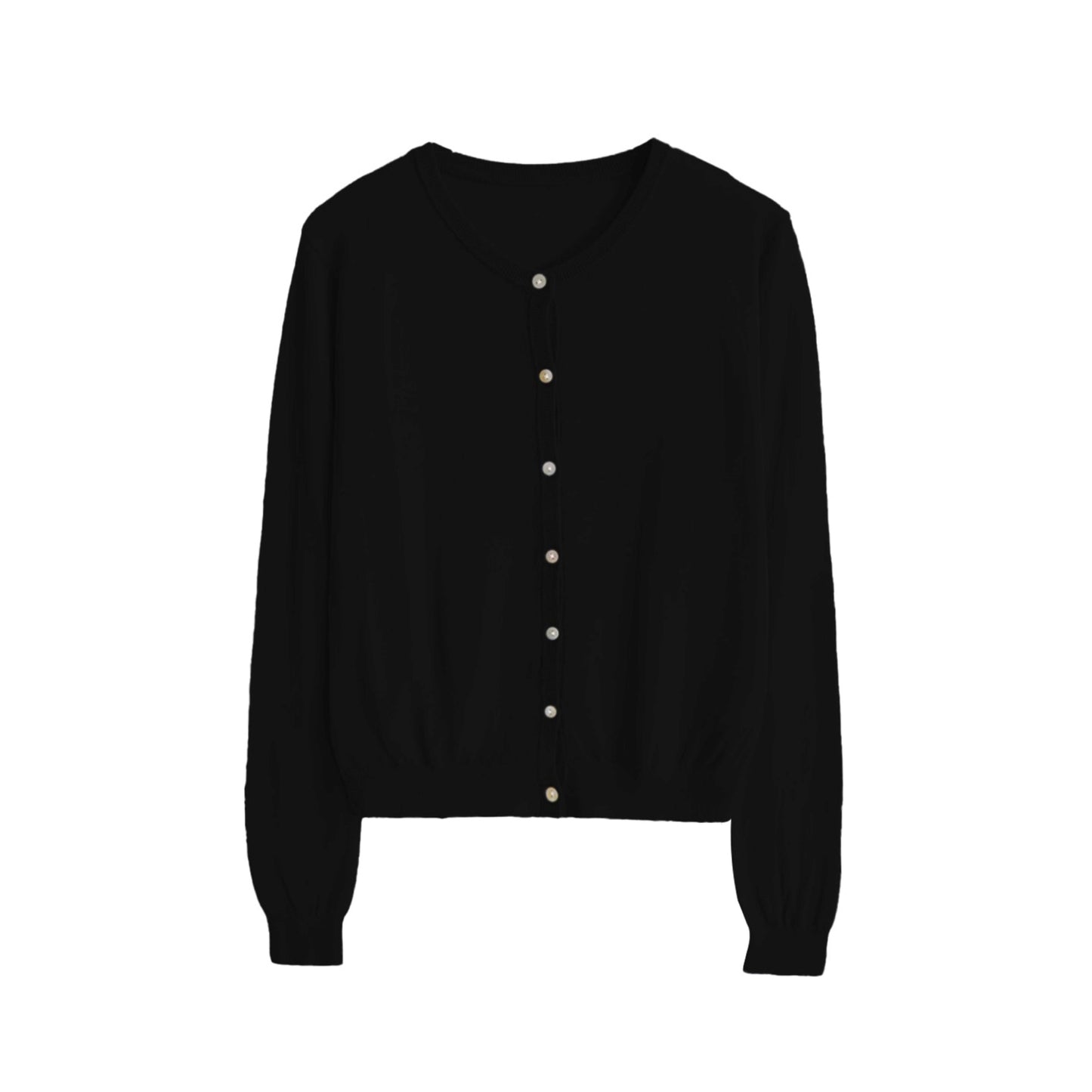 Linen Knitted Cardigan Set