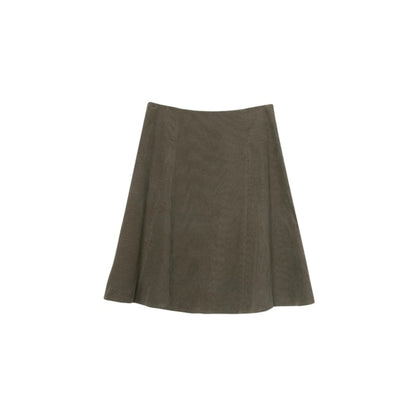 Vintage Fur Collar Jacket With Skirt Set-Up