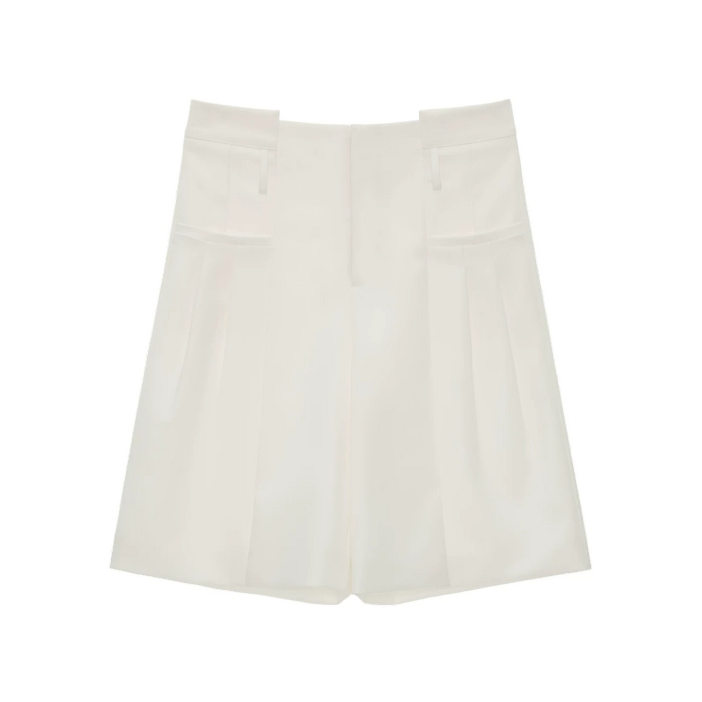 Stretch Twill Drape Shorts