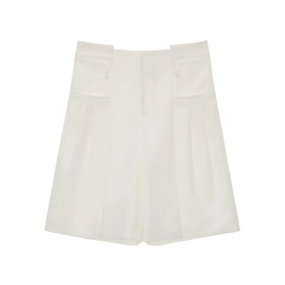 Stretch Twill Drape Shorts