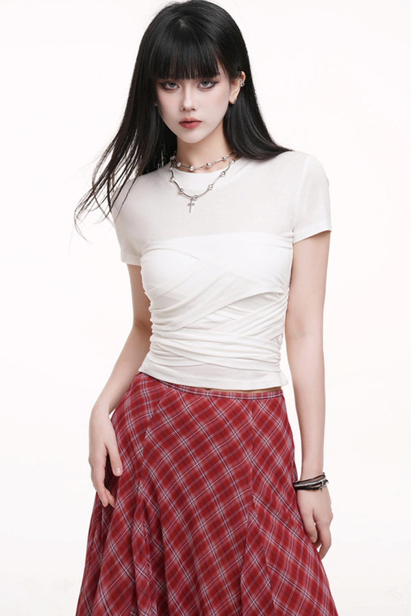 Chic Tie-Waist T-Shirt