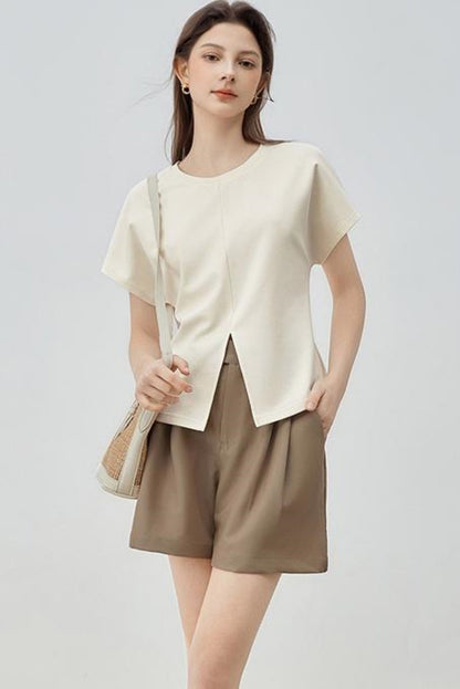 Chic Slim Cut Summer T-Shirt