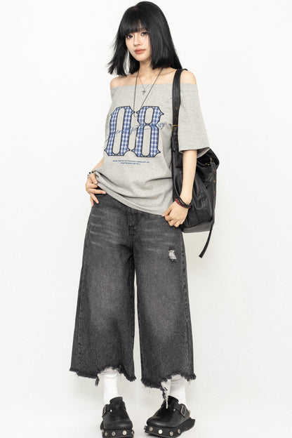 Retro Spice Girls One-Shoulder Tee