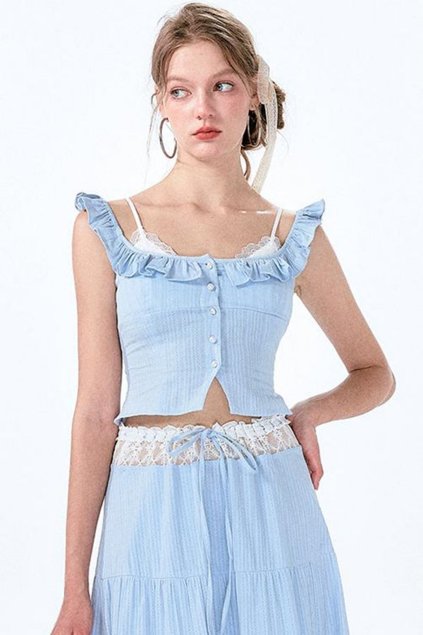 Lace Charm Camisole Set-Up