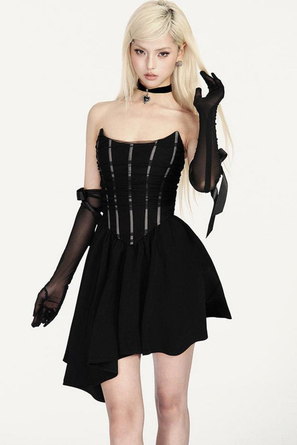 Dark Venus Fishbone Dress