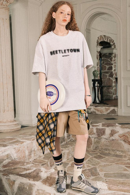 Summer Loose And Short Beetle Tee